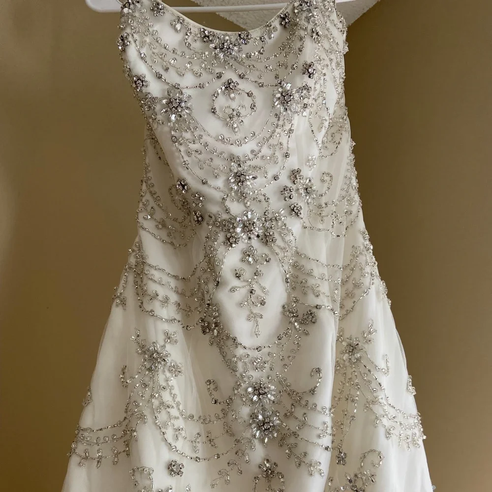 Sottero and Midgley Ivory Raquelle 72743 Wedding Dress w/Mermaid Silhouette - Picture 7 of 16